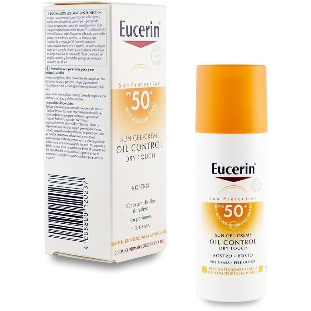 EUCERIN Sun Gel-Creme Oil Control Dry Touch SPF 50+ DUPLO 2x50ml-7
