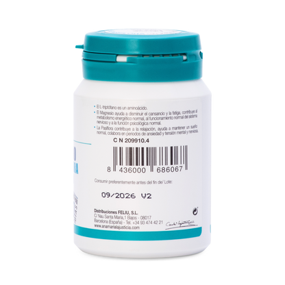 ANA MARÍA LAJUSTICIA Triptofano con Gaba + Passiflora e Magnesio 60 Compresse