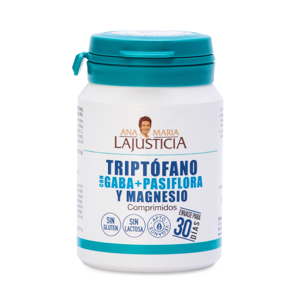 ANA MARÍA LAJUSTICIA Triptofano con Gaba + Passiflora e Magnesio 60 Compresse