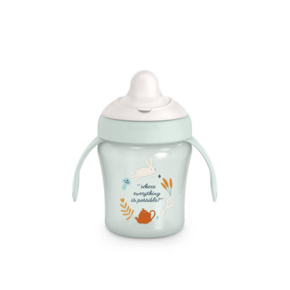 SUAVINEX Taza Antiderrame Verde Conejo 1 ud-1