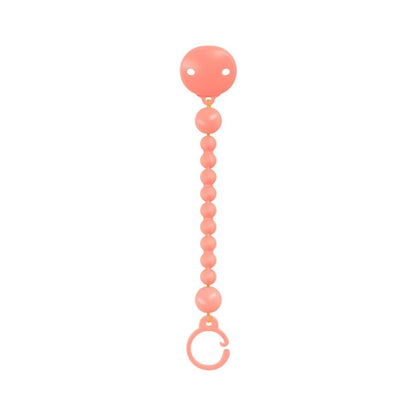 SUAVINEX Broche Pinza Bolitas de Silicona Salmón 1 ud-1