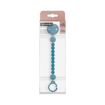 SUAVINEX Broche Pinza Bolitas de Silicona Azul 1 ud-2