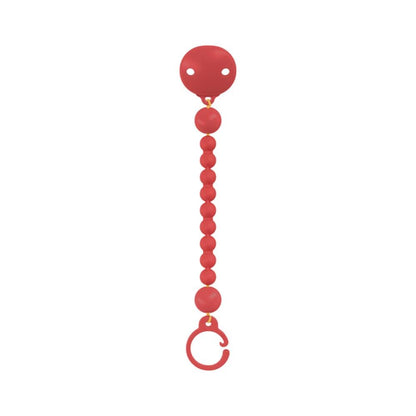 SUAVINEX Broche Pinza Bolitas de Silicona Rojo 1 ud-1
