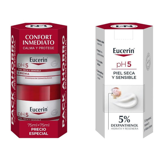 Eucerin pH 5 Crema Duplo 2x75 ml-1