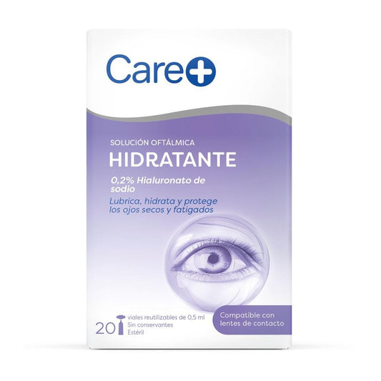 CARE+ Solución Oftálmica Hidratante 0,2% Ácido Hialurónico 20x0,5ml-1