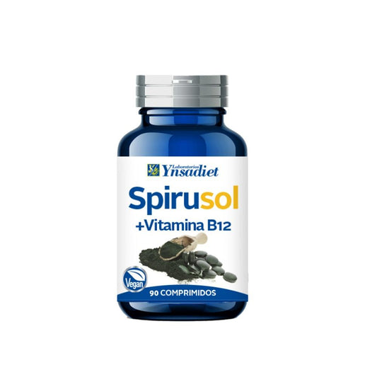 Ynsadiet Spirusol + Vitamina B12 90 Comprimidos-1