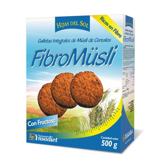 Hijas Del Sol Galletas Fibromuesli con Chocolate 500 g-1