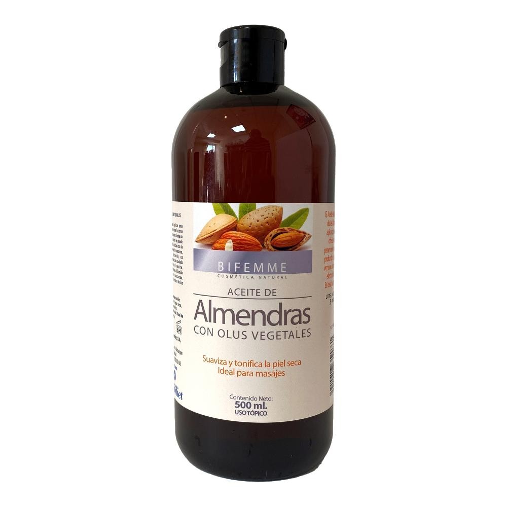 Bifemme Aceite de Almendras Dulces 500 ml-1