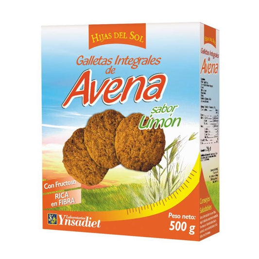 Hijas Del Sol Galletas Salvado Avena 500 g-1