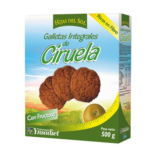 Hijas Del Sol Galletas Integrales de Ciruela 500 g-1