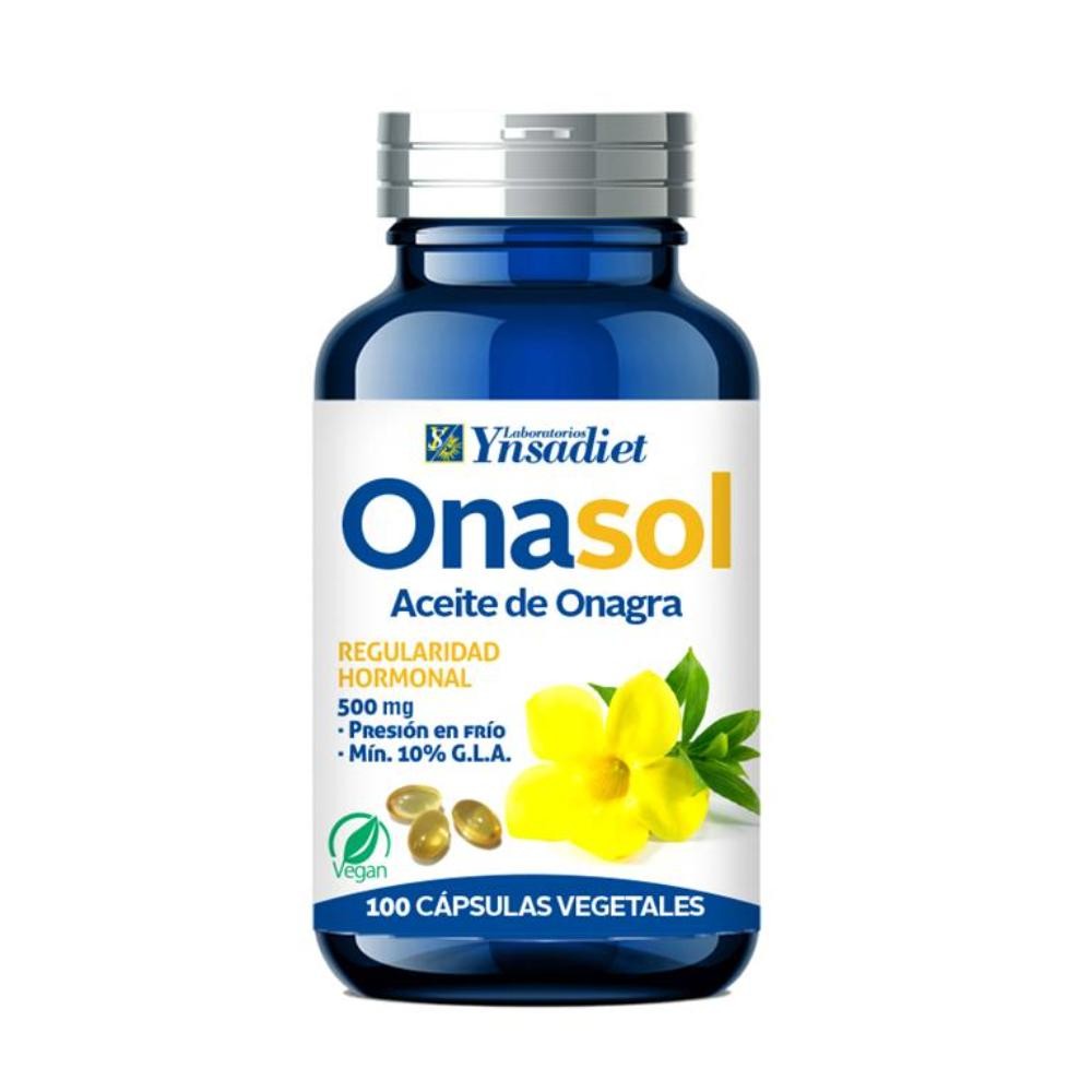 Hijas Del Sol Aceite de Onagra 500 mg 100 Perlas-1