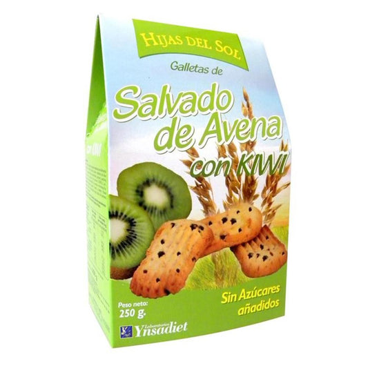 Hijas Del Sol Galletas de Salvado de Avena con Kiwi 250 g-1