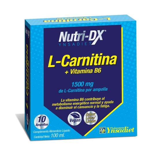 Ynsadiet L-Carnitina Vitamina B6 10 Viales-1