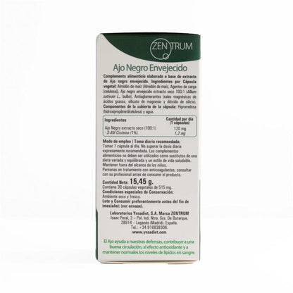 Zentrum Ajo Negro Forte 30 Cápsulas-2