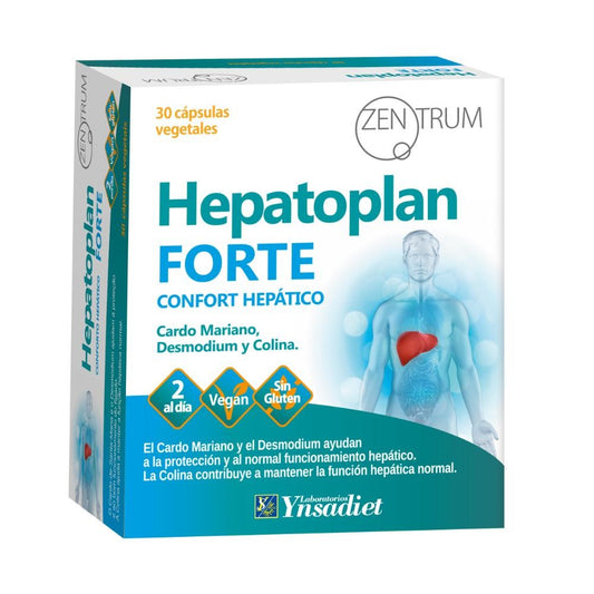 Zentrum Hepatoplan Forte 30 Cápsulas-1