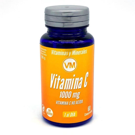 Vitaminas y Minerales  Vitamina C 1000 Mg 60 Comprimidos-1