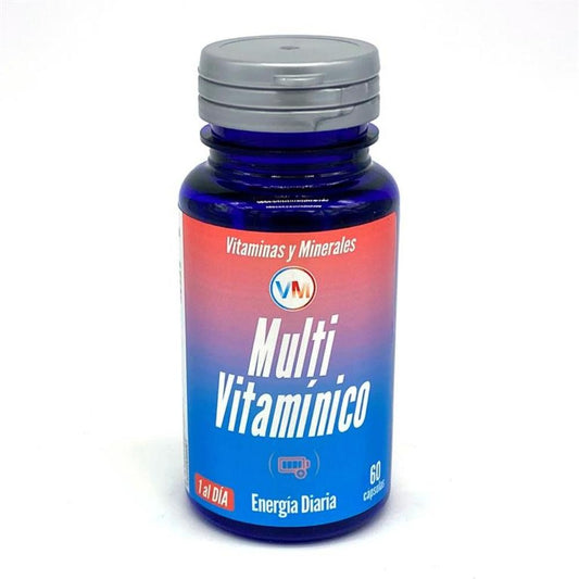 Vitaminas y Minerales Complejo Vitamínico 60 Cápsulas-1