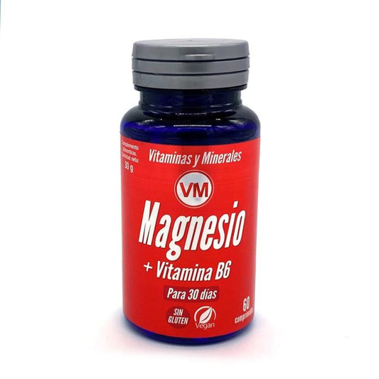 Vitaminas y Minerales Mg+Vit B6 60 Comprimidos-1