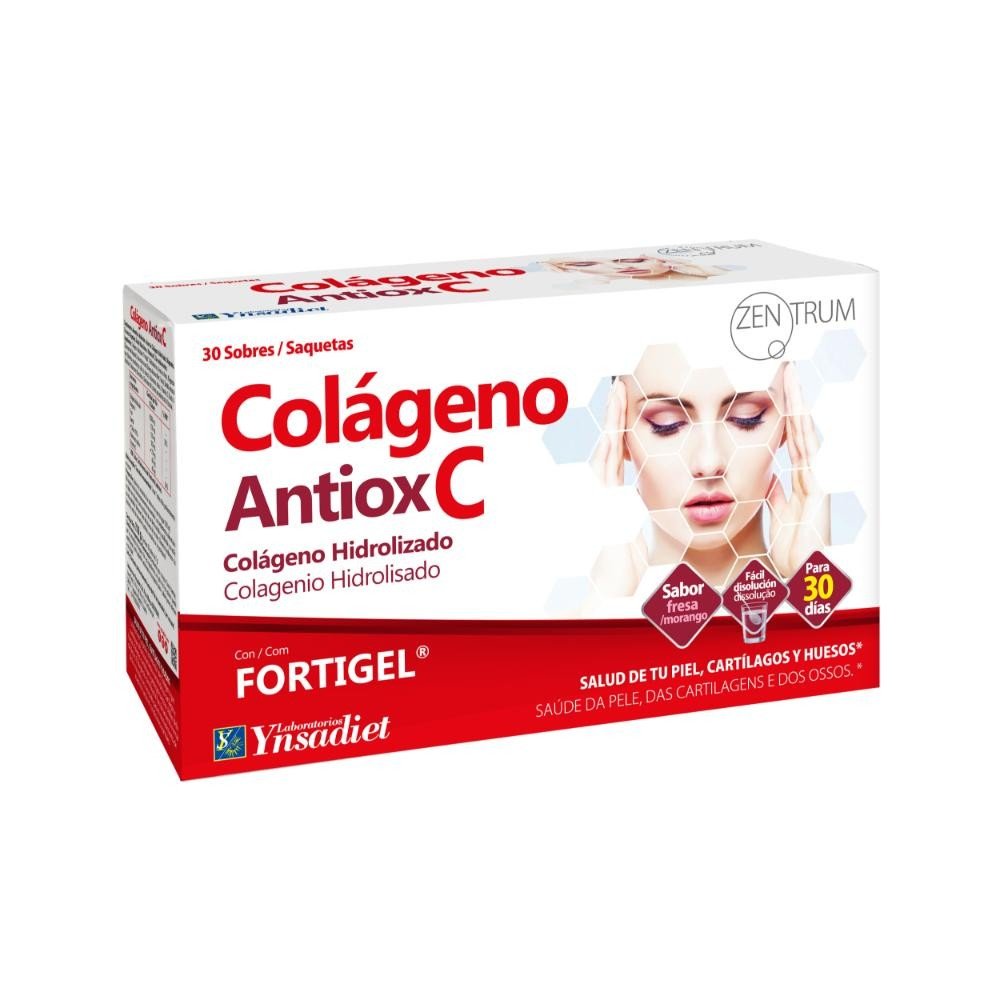 Zentrum Colageno Antiox Fortigel 30 Sachets - farma2go