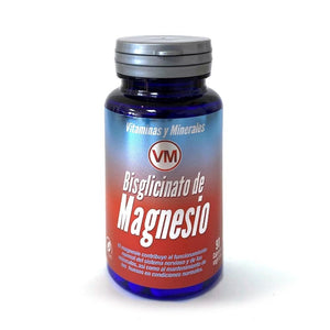 Vitaminas y Minerales Bisglicinato de Magnesio 90 Cápsulas-1