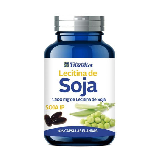 Hijas Del Sol Lecitina de Soja 1200 mg 125 Perlas-1