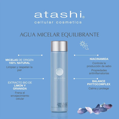 ATASHI Fresh & Pure Agua Micelar Equilibrante 150 ml-4