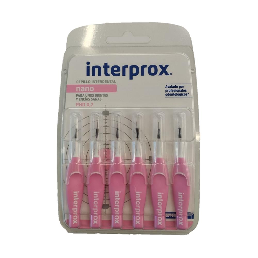 INTERPROX Cepillo Interproximal Nano 0.7 x6-1