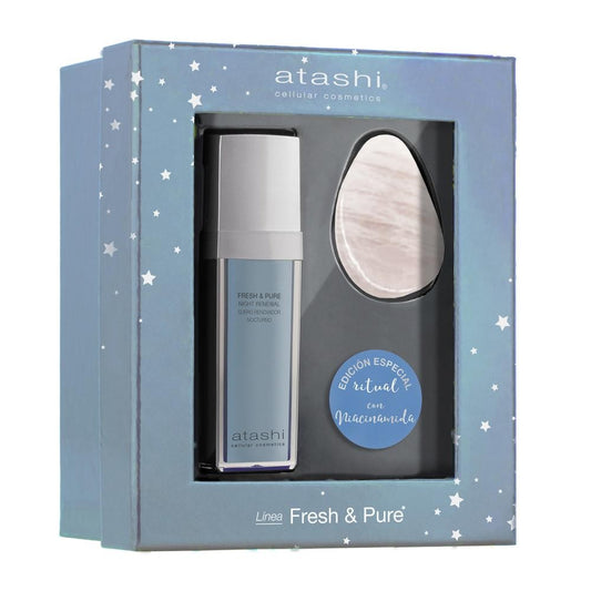 ATASHI Fresh & Pure Cofre Suero de Noche Renovador + Takimochiii-1