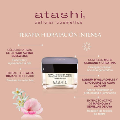 ATASHI Cofre Terapia Crema Hidratación Intensa 50 ml + Crema Lifting-Firmeza 50 ml-5