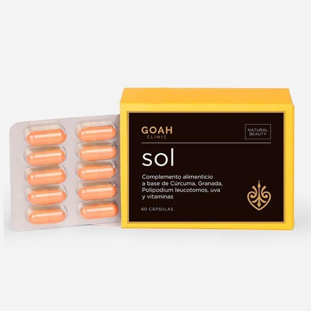 GOAH CLINIC Sol Duplo 2x60 cápsulas + Toalla REGALO-2