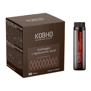 Kobho Labs Colágeno + Ácido Hialurónico 20 Viales-1