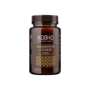 Kobho Labs Astaxantina + CoQ10 60 Cápsulas-1