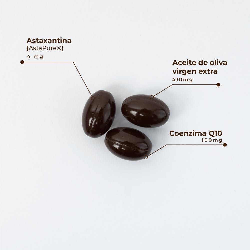 Kobho Labs Astaxantina + CoQ10 60 Cápsulas-6