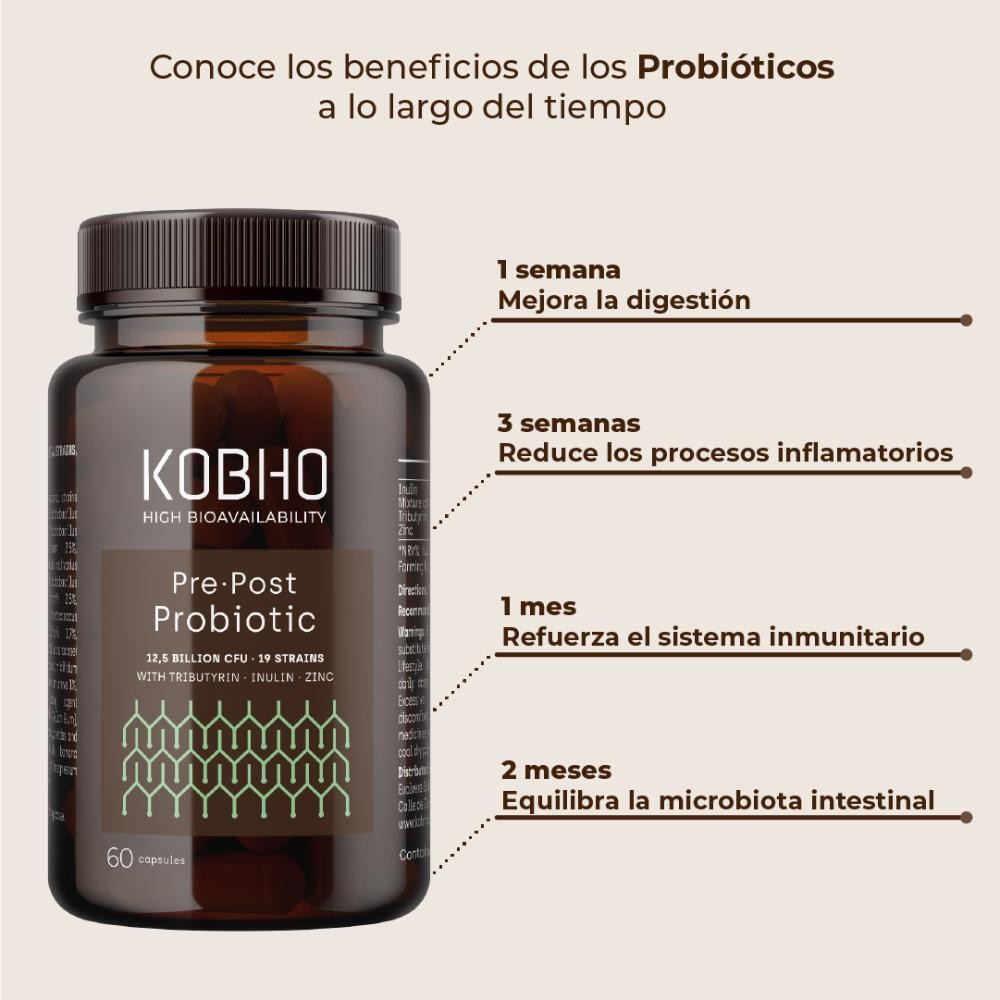 Kobho Labs Pre-Post Probiótico 60 Cápsulas-3