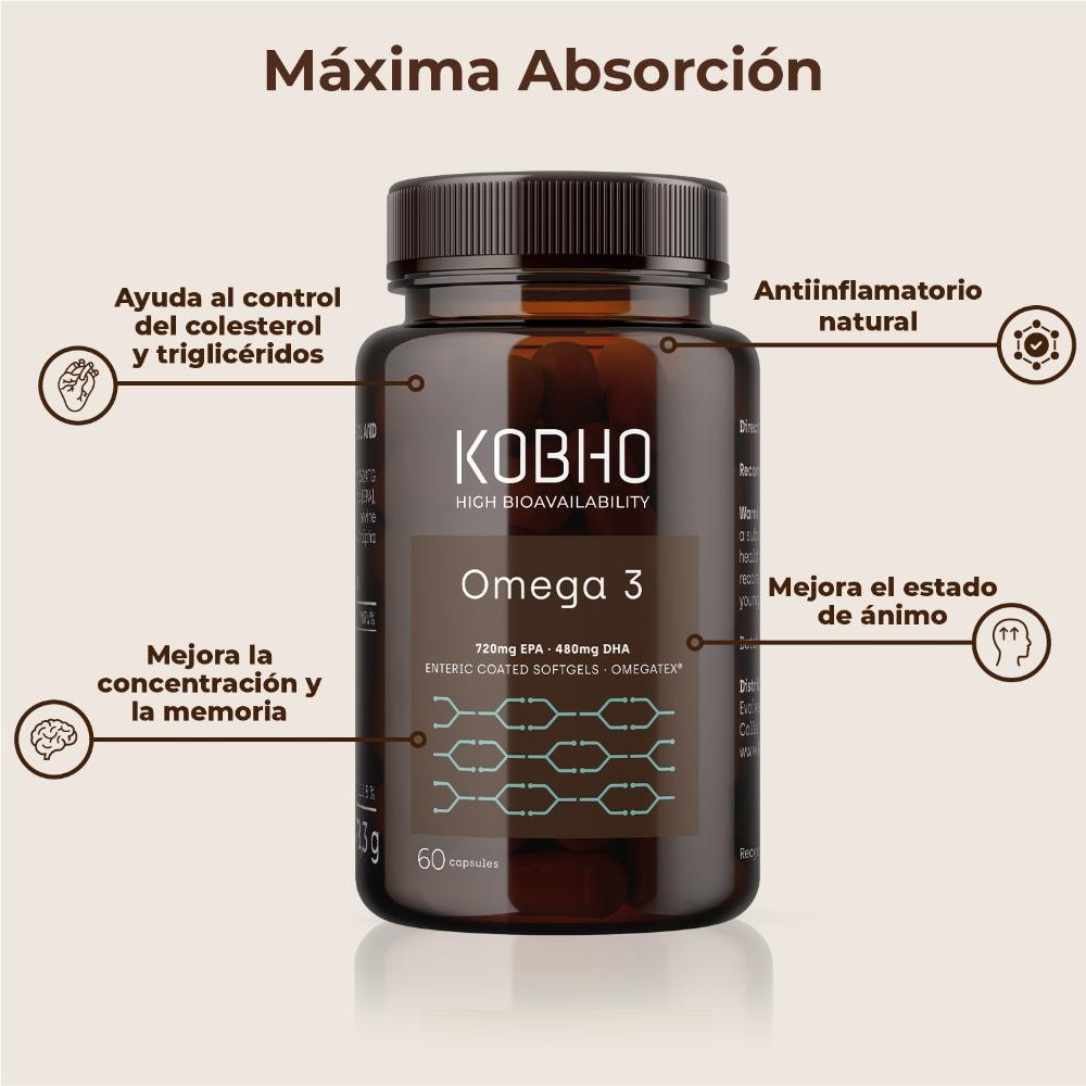 Kobho Labs Omega 3 60 Cápsulas-4