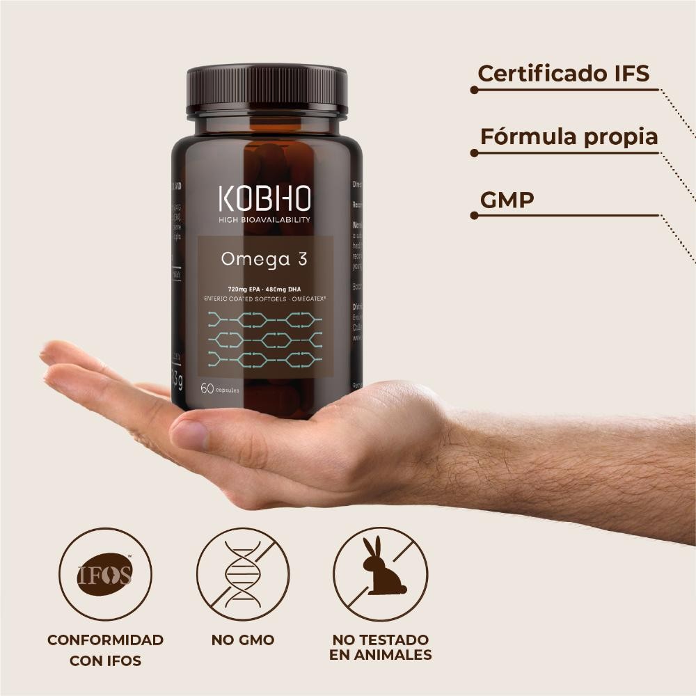 Kobho Labs Omega 3 60 Cápsulas-10