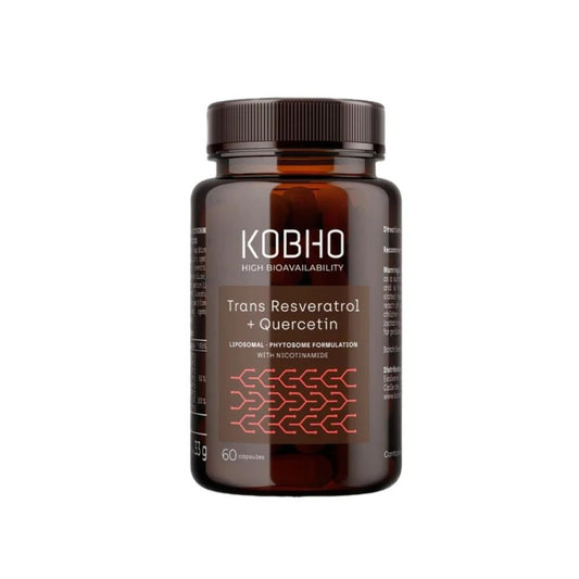 Kobho Labs Trans Resveratrol + Quercetina 60 Cápsulas-1