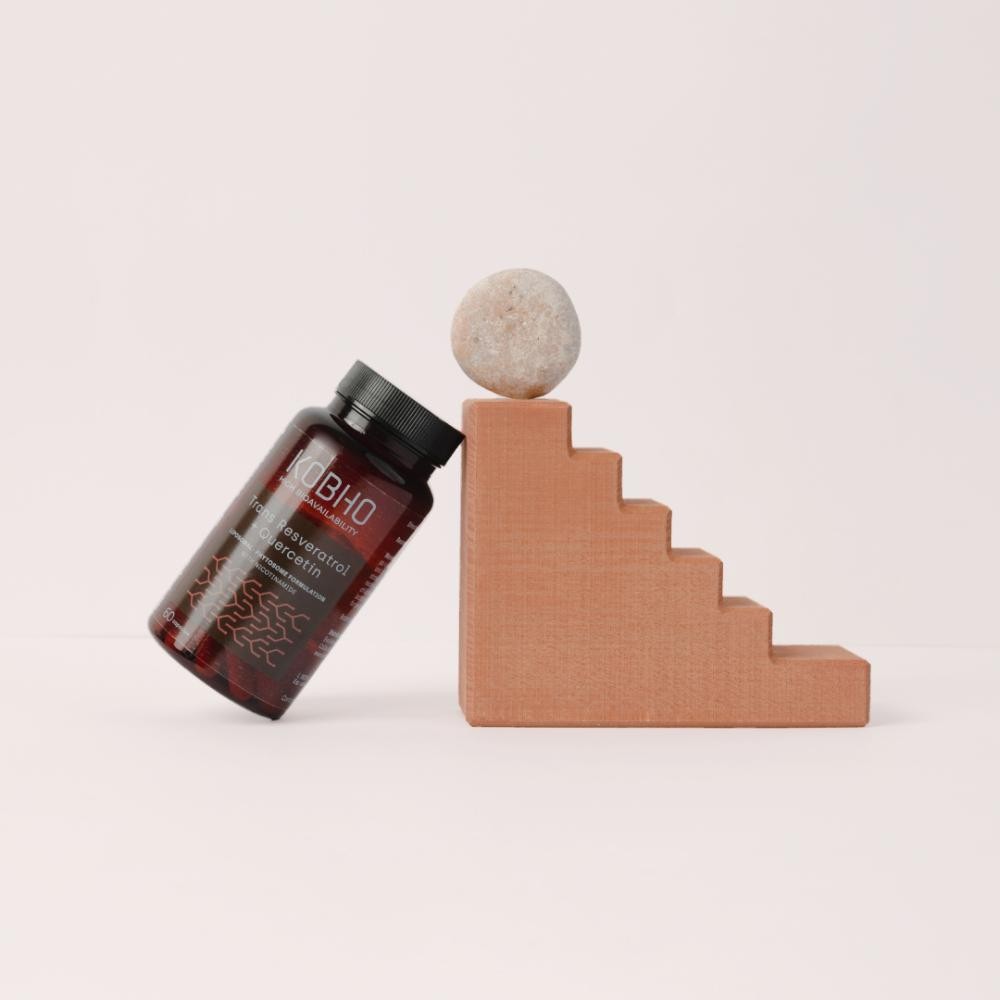 Kobho Labs Trans Resveratrol + Quercetina 60 Cápsulas-5