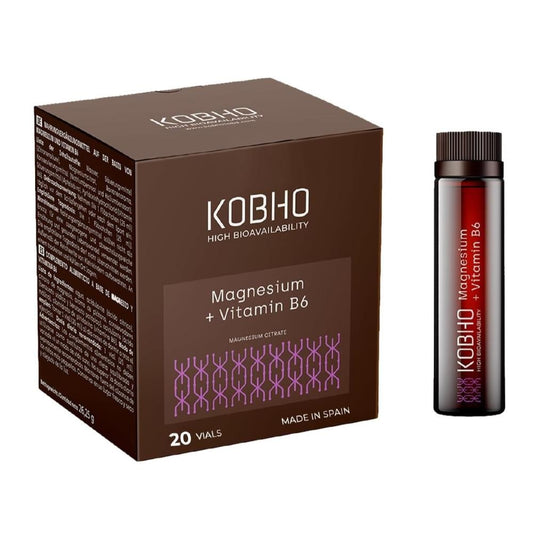 Kobho Labs Magnesio + Vitamina B6 20 Viales-1