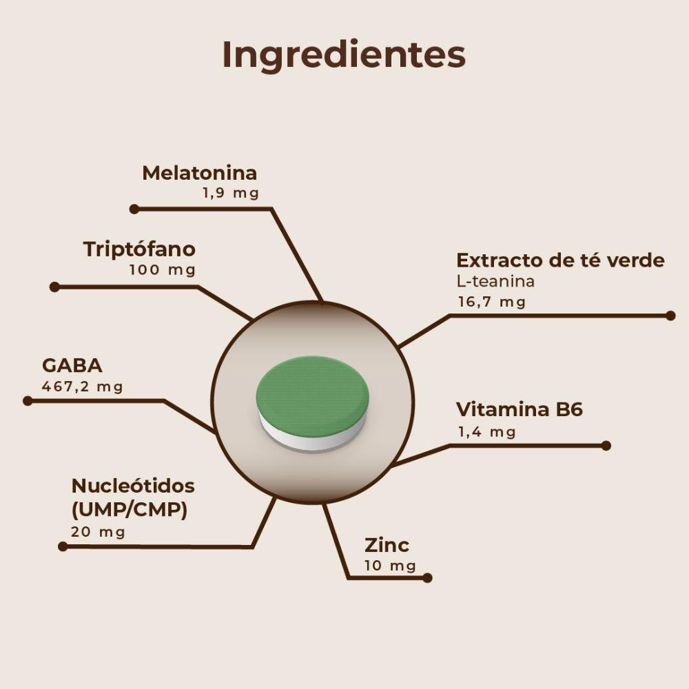Kobho Labs Melatonina + L-Triptófano 60 Comprimidos-4