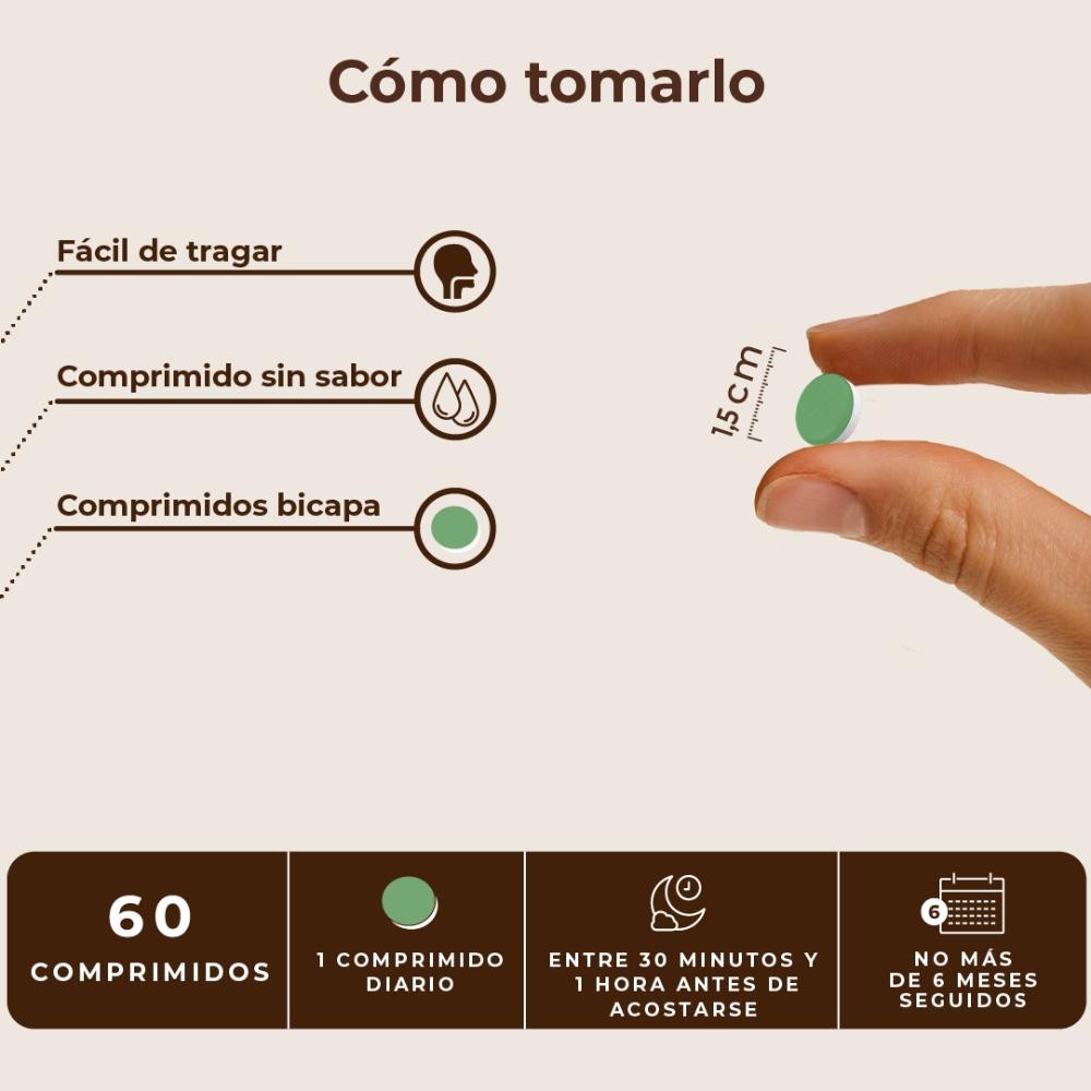 Kobho Labs Melatonina + L-Triptófano 60 Comprimidos-5