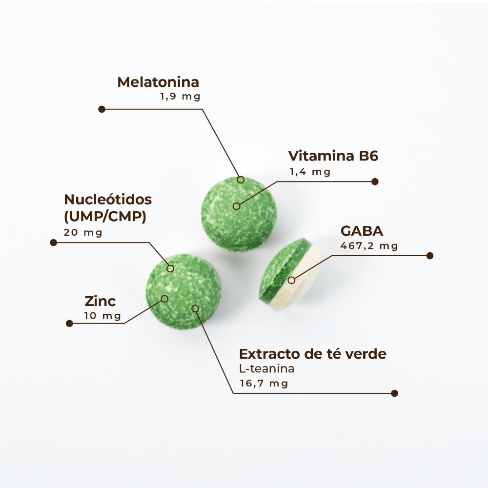 Kobho Labs Melatonina + L-Triptófano 60 Comprimidos-8