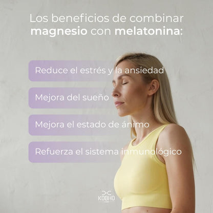 Kobho Labs Melatonina + L-Triptófano 60 Comprimidos-9