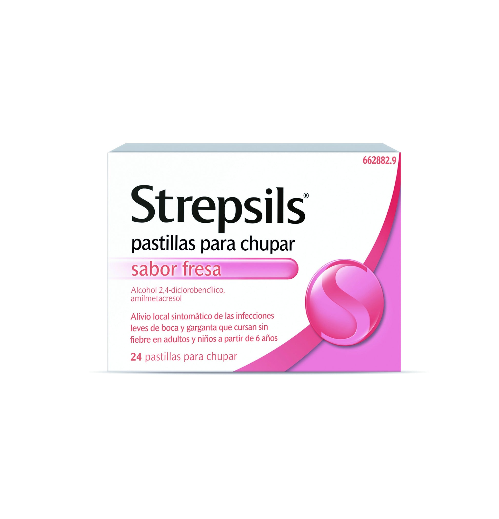 STREPSILS Fresa 24 Pastillas para chupar-1
