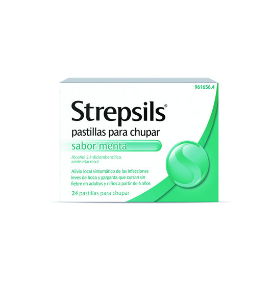 STREPSILS Menta 24 Pastillas para chupar-1