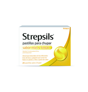 STREPSILS Miel-Limón 24 Pastillas para chupar-1