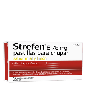 STREFEN Miel-Limón 8.75 MG 16 Pastillas-1