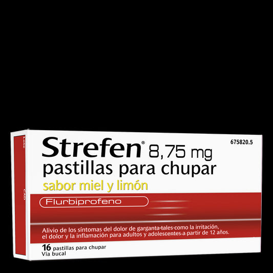 STREFEN Miel-Limón 8.75 MG 16 Pastillas-1