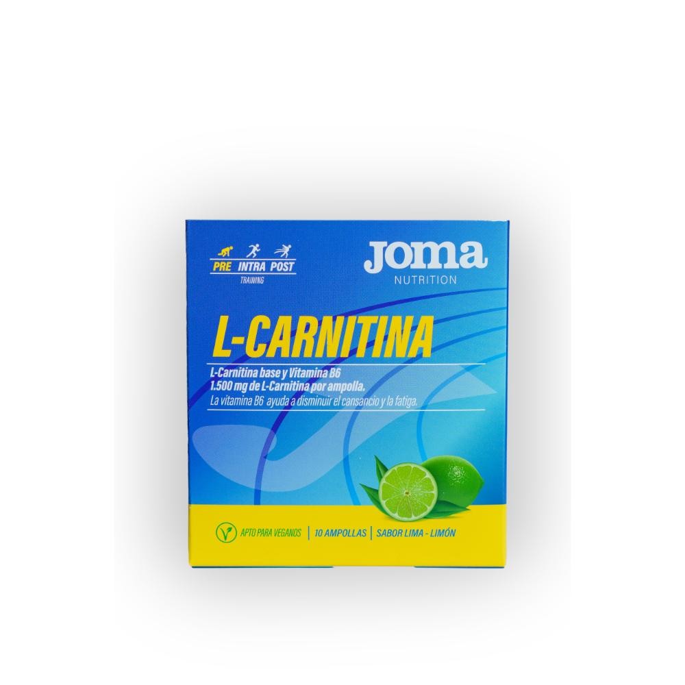 Joma Nutrition L-Carnitina Lima-Limón 10 Ampollas-2