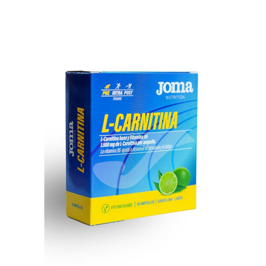 Joma Nutrition L-Carnitina Lima-Limón 10 Ampollas-1